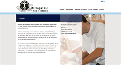 Desktop Screenshot of osteopathiesteenwijk.nl
