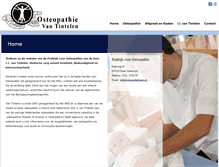 Tablet Screenshot of osteopathiesteenwijk.nl